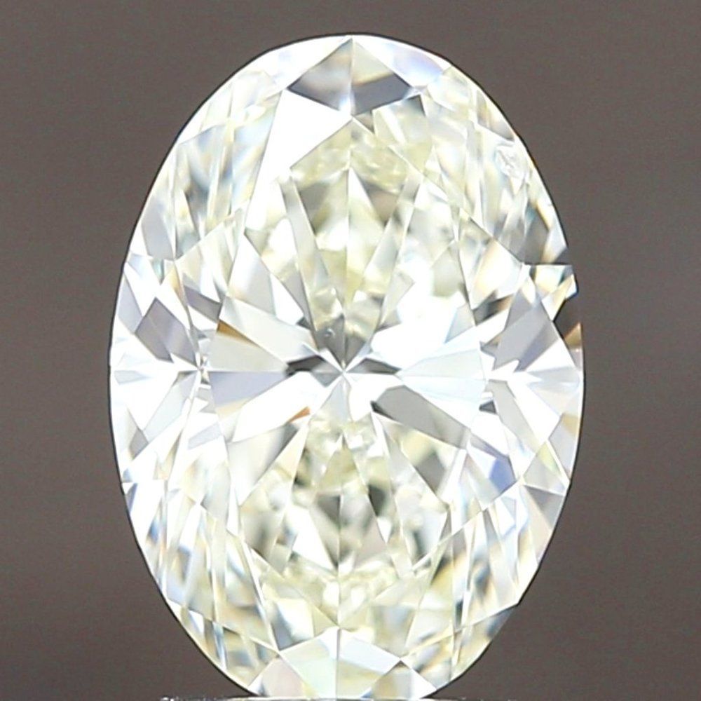 IGI Certified Oval 2.01ct K SI1 EX EX None Natural Earth-Mined Diamond